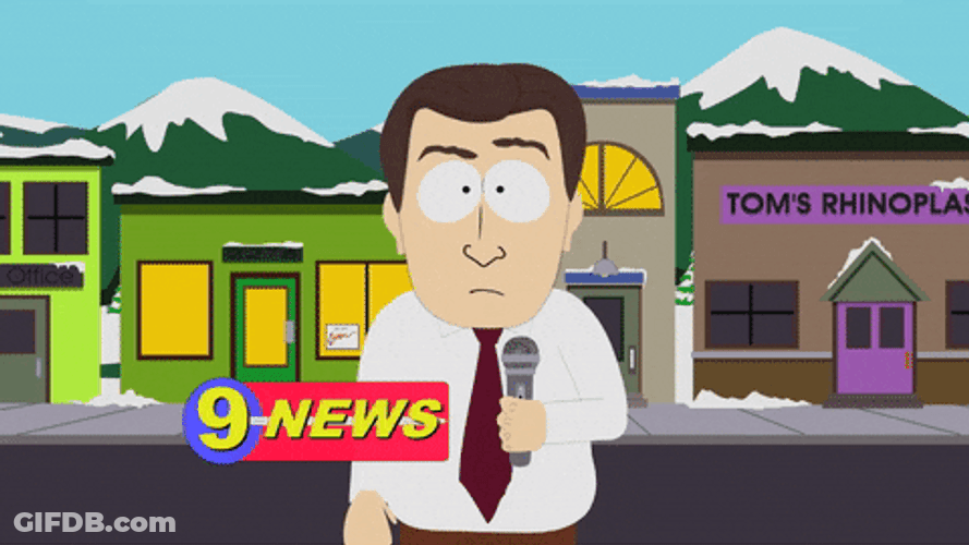 Dan Banks Shoot Myself South Park GIF
