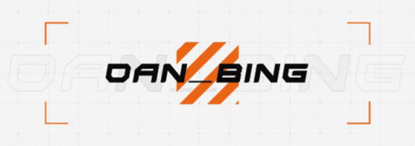 Dan Bing White Background Discord Profile Banner GIF