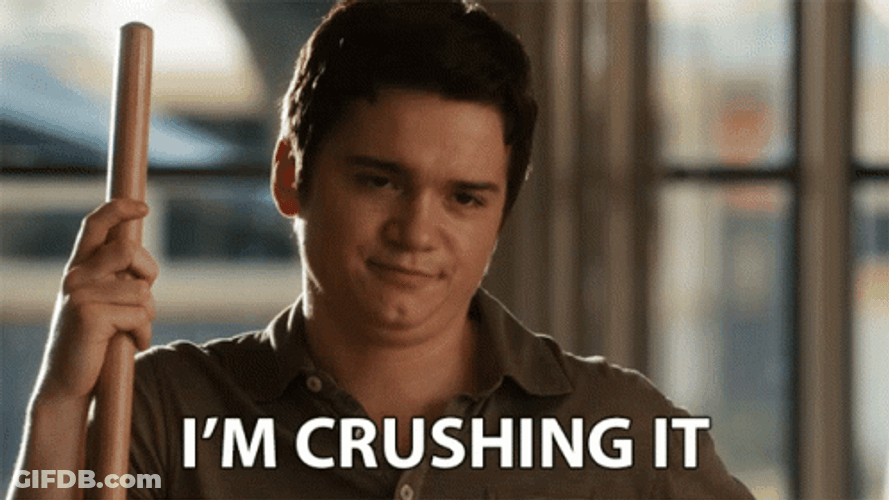 Dan Byrd Crushing It Killing It GIF