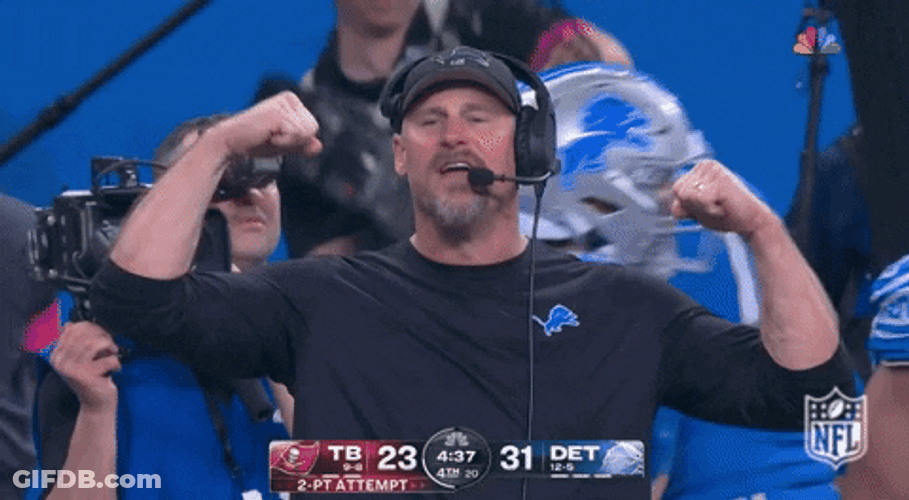 Dan Campbell Coach Feeling Eagerness GIF