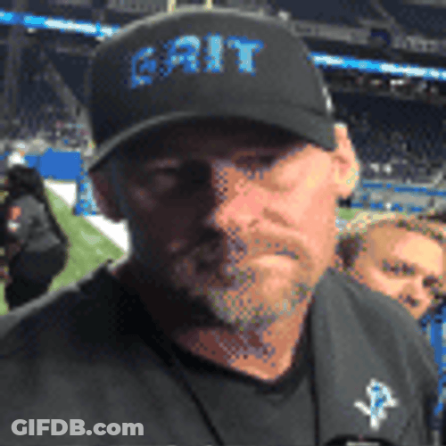 Dan Campbell Go Lions Coach GIF