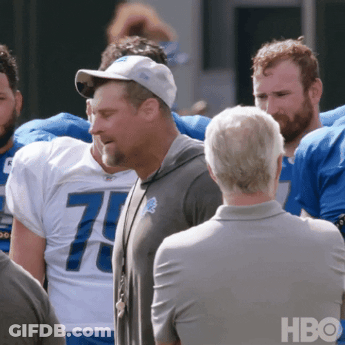 Dan Campbell Lets Be Better Tomorrow GIF