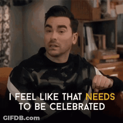 Dan Levy Celebrate Meme GIF