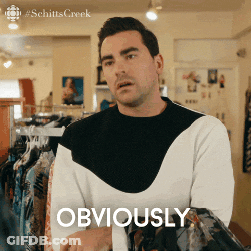 Dan Levy Disappointed Duhhh GIF