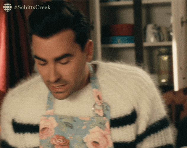 Dan Levy Don't Say Folded One More Time GIF