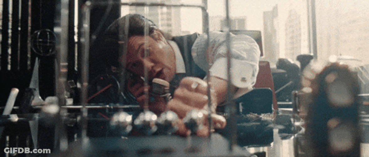 Dan Reynolds Looking At Pendulum GIF