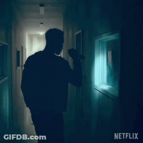 Dan Turner Searching In Dark Room GIF