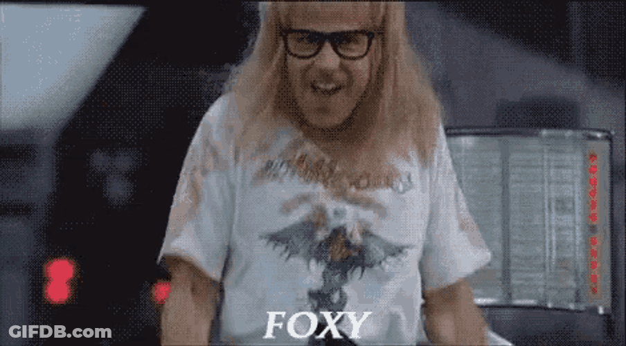 Dana Carvey Foxy GIF