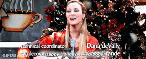 Dana Devally Technical Coordinator For Christmas Special GIF