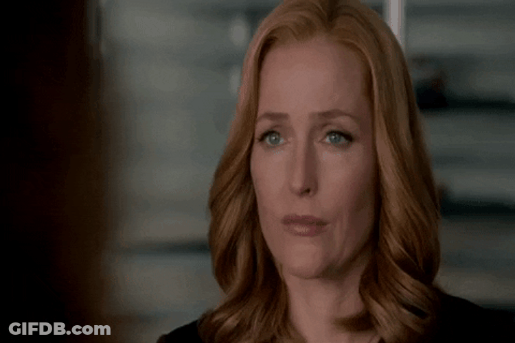 Dana Scully Side Eye Meme GIF