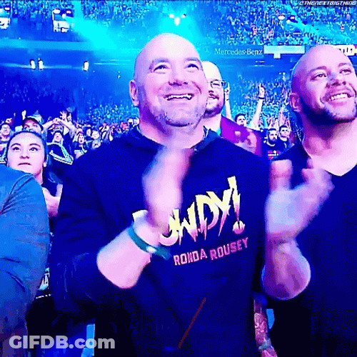 Dana White Clapping GIF