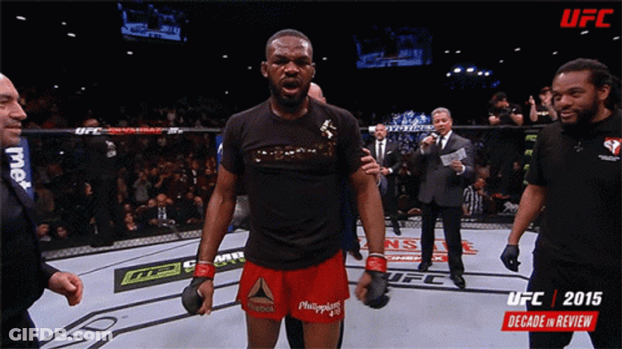 Dana White Congratulate Jon Jones GIF