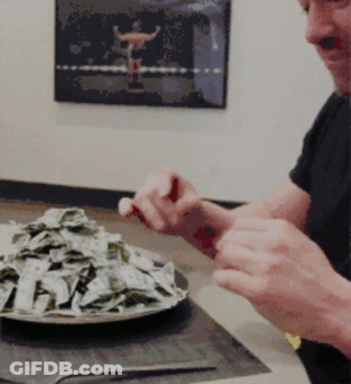 Dana White Flex His Money GIF