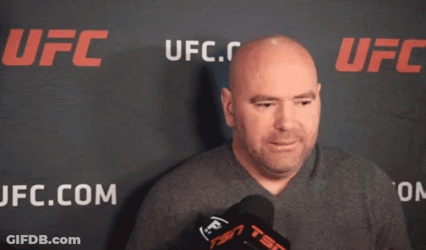 Dana White Interview GIF