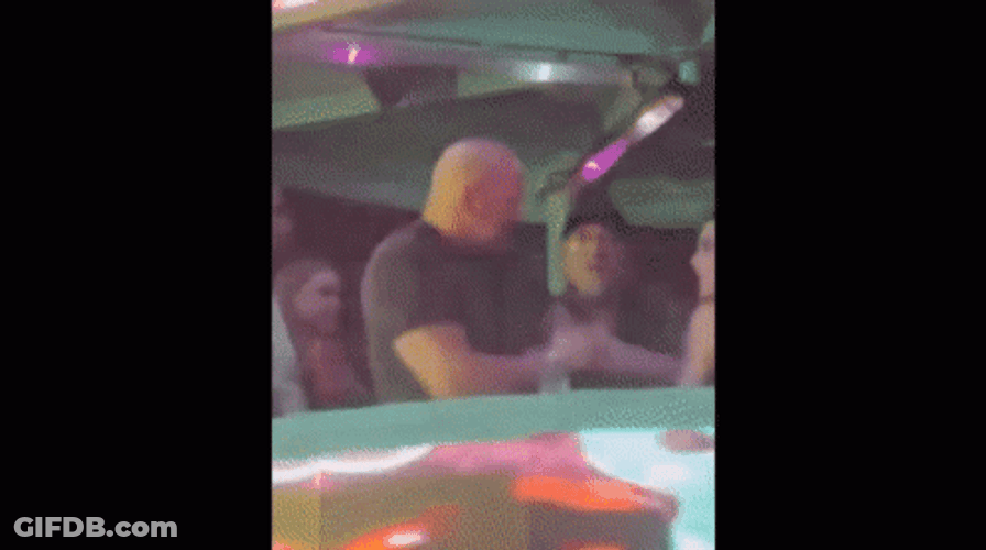 Dana White Slapped Someone GIF