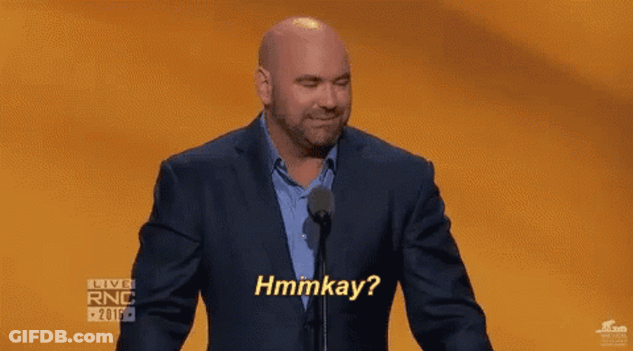 Dana White Speech GIF