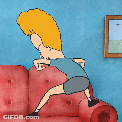 Dance Anime Beavis And Butthead GIF