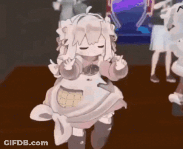 Dance Anime Minahoshi Chan GIF