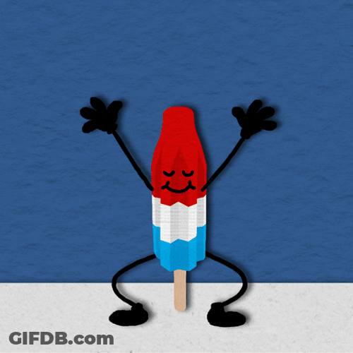 Dance Clap Ice Popsicle Animation GIF