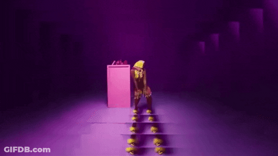 Dance Drop It Squat GIF