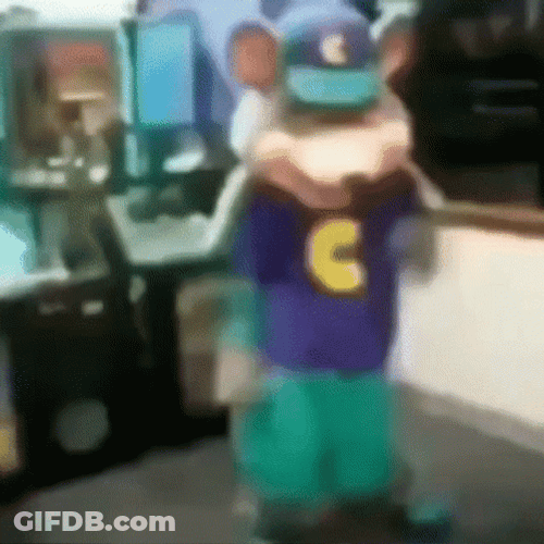 Dance Meme Chuck E Cheese Mascot GIF