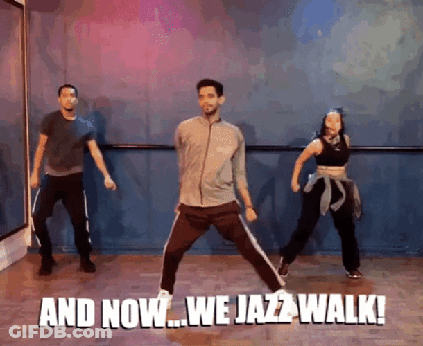Dance Meme Indian Jazz Walk GIF
