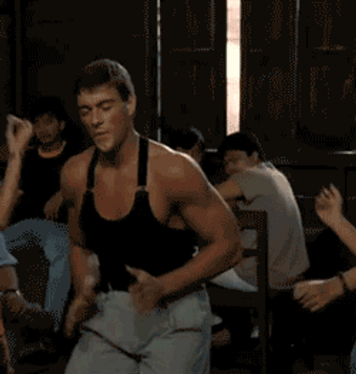 Dance Meme Jean Claude Van Damme GIF