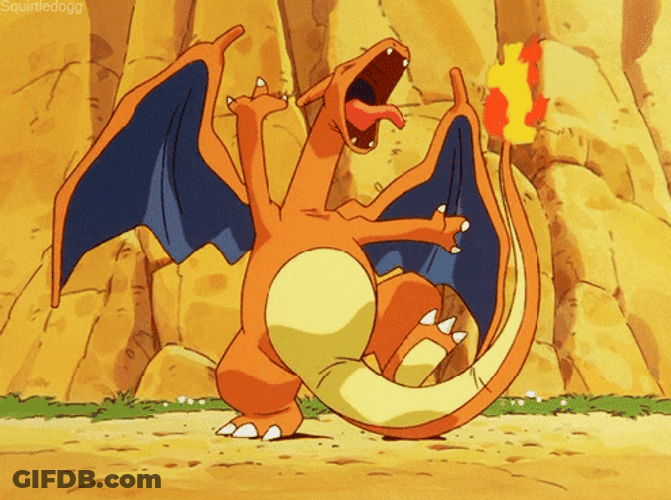 Dance Meme Wild Charizard Pokemon GIF