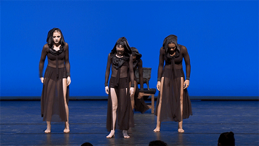 Dance Moms Black Dress Costume GIF