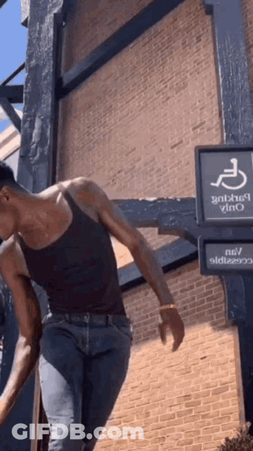 Dance Move Black GIF