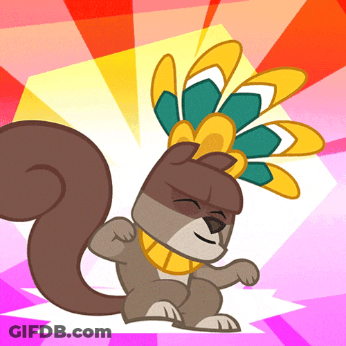 Dance Moves Squirrel GIF