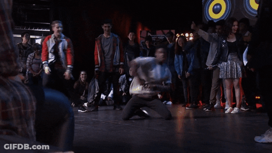 Dance Off From The Next Step GIF