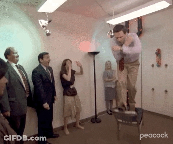 Dance Off The Office Andy Bernard GIF