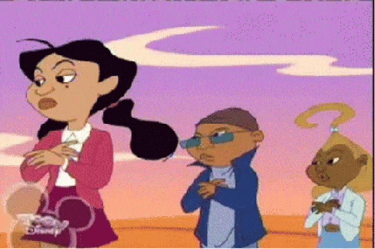 Dance Off The Proud Family GIF