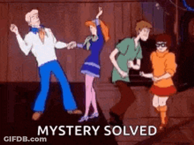 Dance Party Scooby Do GIF