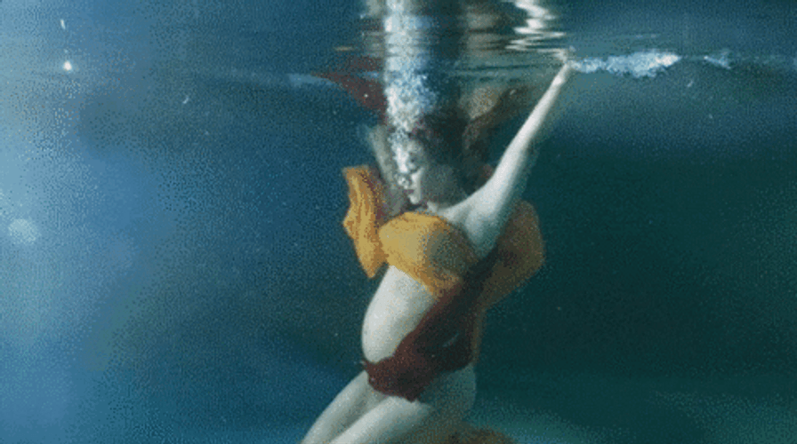 Dance Performance Underwater GIF