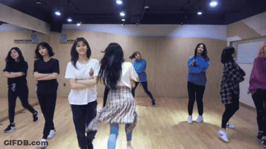 Dance Practice What Is Love GIF