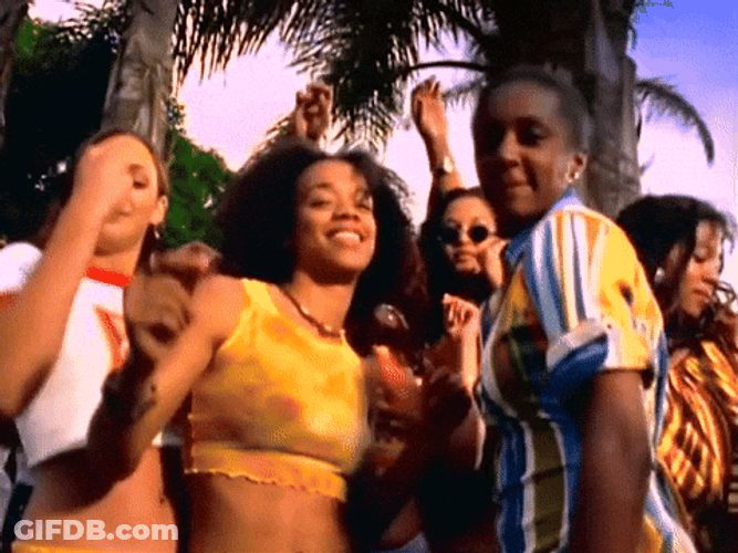 Dancehall Energetic Friends Reggae Dancing GIF