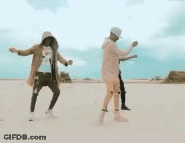 Dancers From Zambia Grooving GIF