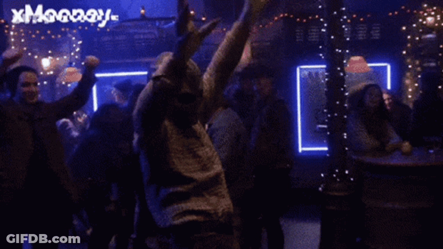 Dancing Alien In The Club GIF