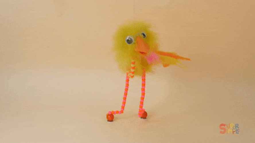 Dancing And Singing Toy Ostrich GIF
