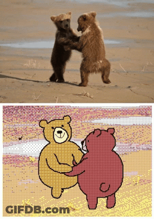 Dancing Animal Cats Dancing Together GIF