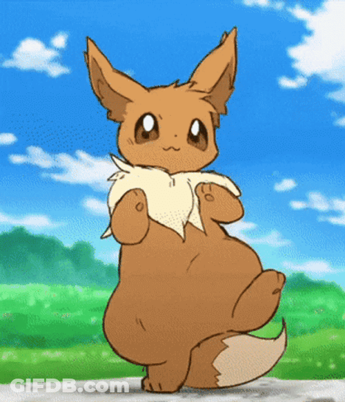 Dancing Animal Eevee GIF