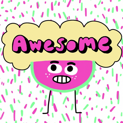 Dancing Animated Awesome Watermelon GIF