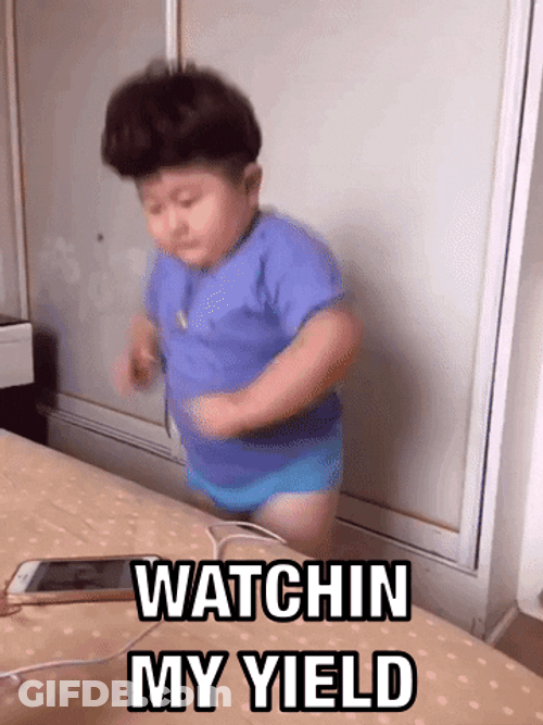 Dancing Asian Chubby Kid Watchin My Field GIF