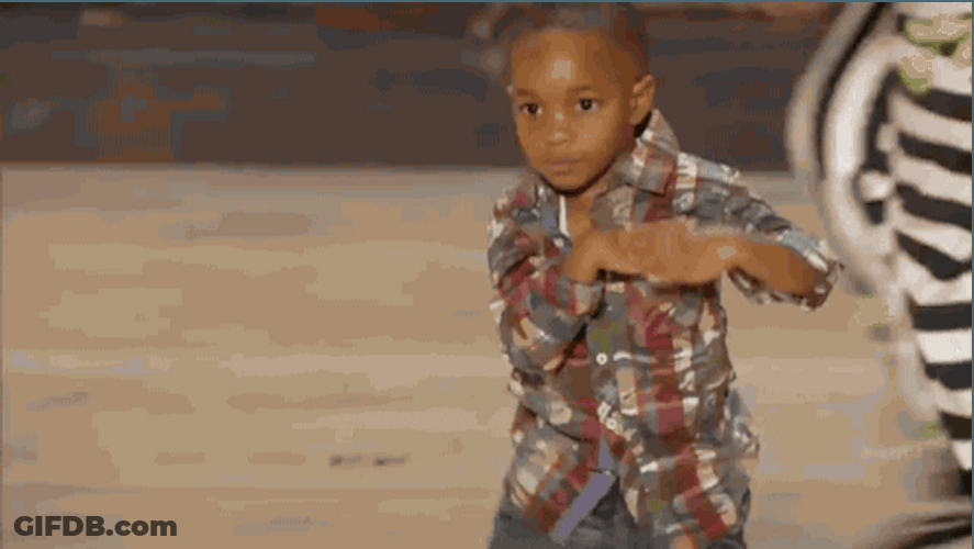 Dancing Baby Cool Pop And Lock GIF