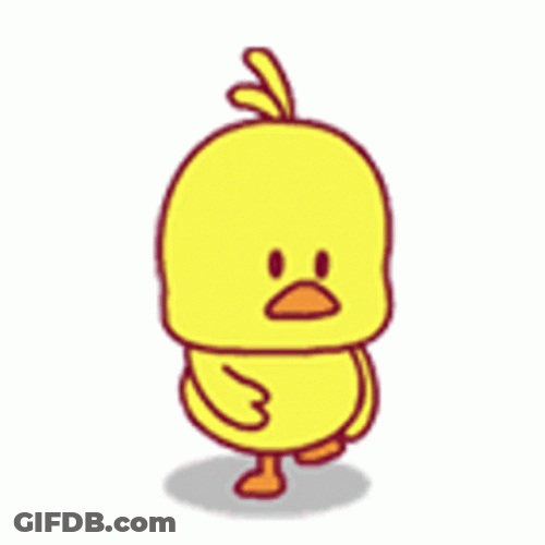 Dancing Baby Cute Duck GIF