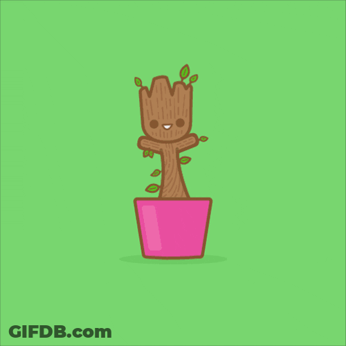 Dancing Baby Groot Cartoon GIF