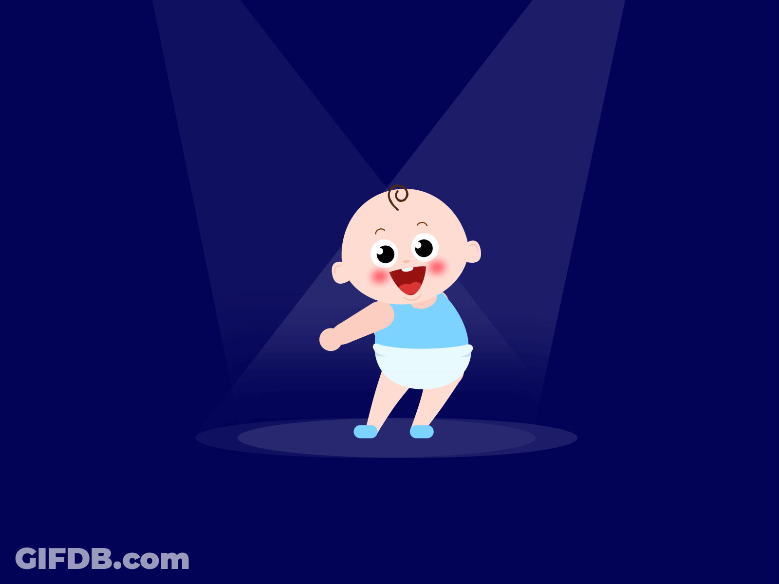 Dancing Baby The Floss Dance GIF