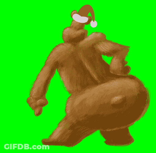 Dancing Bear Twerk GIF